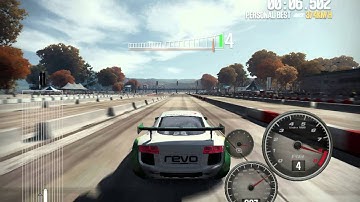 Shift 2: Speedhunters - Drag racing gameplay-Audi R8 Coupe vs Buggati Veyron