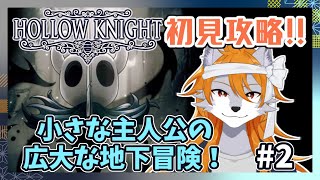 【Hollow Knight】広大な世界を探索だぁぁ！！#2【初プレイ】