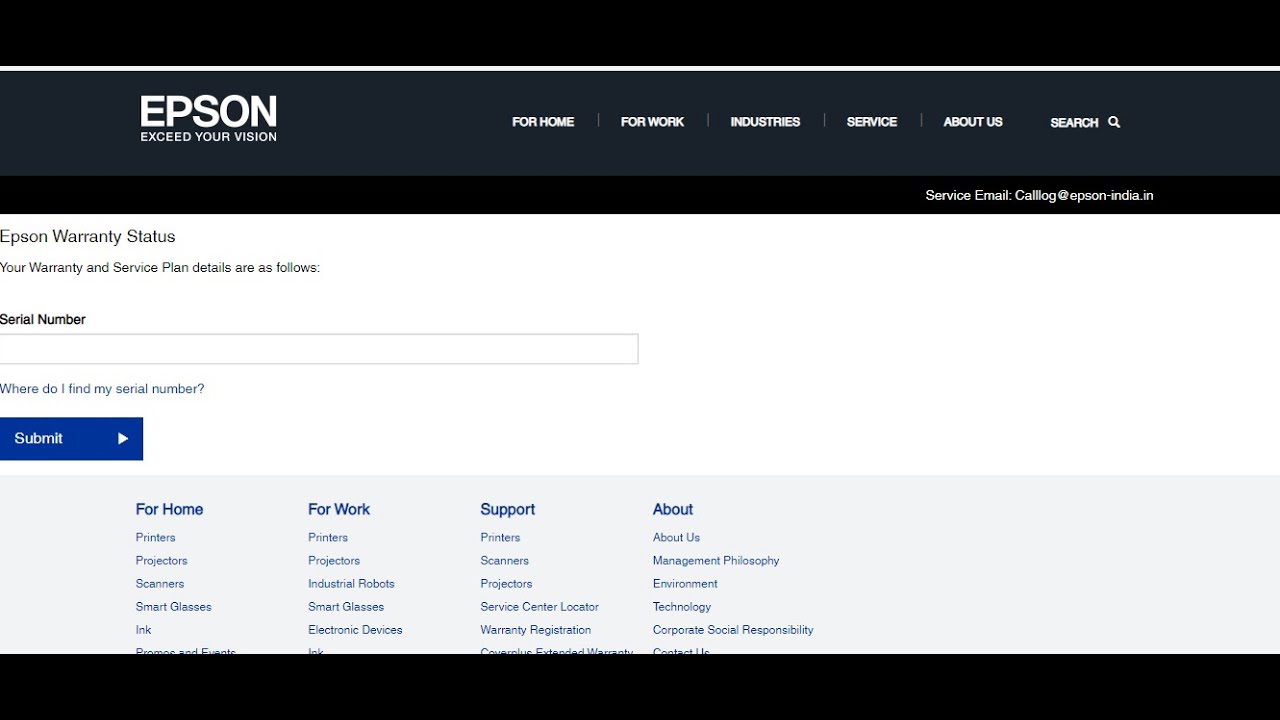 how to check Epson printer warranty printer warranty check Epson