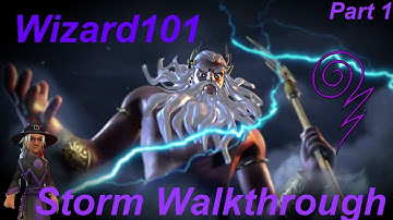 Wizard101 Storm Walkthrough Part 1 - Unicorn Way