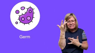 Celebrity ASL Covid-19 Vocabulary: Germ Profile