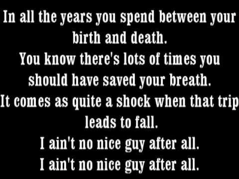 Motorhead - I ain't no nice guy (acoustic)