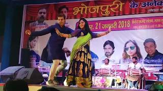 मिलबु जे तू न त मर जाइब हो, Kallu & Subhi Sharma Live Bhojpuri Stage Show 2018 In Dahej (Gujrat)