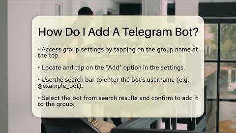 How Do I Add A Telegram Bot? - Be App Savvy
