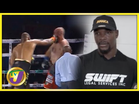 Jamaican Boxer Ricardo Brown Improves Record to 5-0 | TVJ Midday Sports News