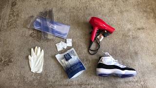 SHRINK WRAP YOUR SNEAKERS QUICK TUTORIAL