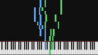 Henry John Gauntlett - As joseph was a walking | Piano Visualization