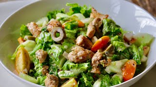 Chicken salad recipe | healthy salad recipe | healthy iftar recipes | salad recipes screenshot 5