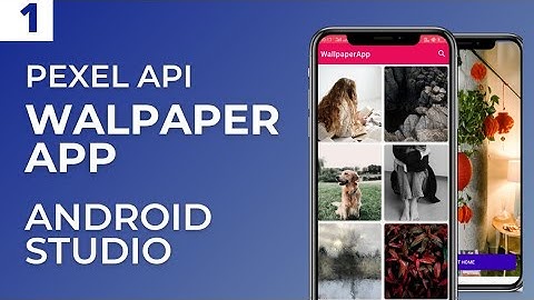 Wallpaper App in android in hindi using pexel API and Retrofit| part 1