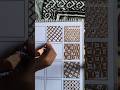 grid design tutorial 🥀✨ #mehndi #viralshorts
