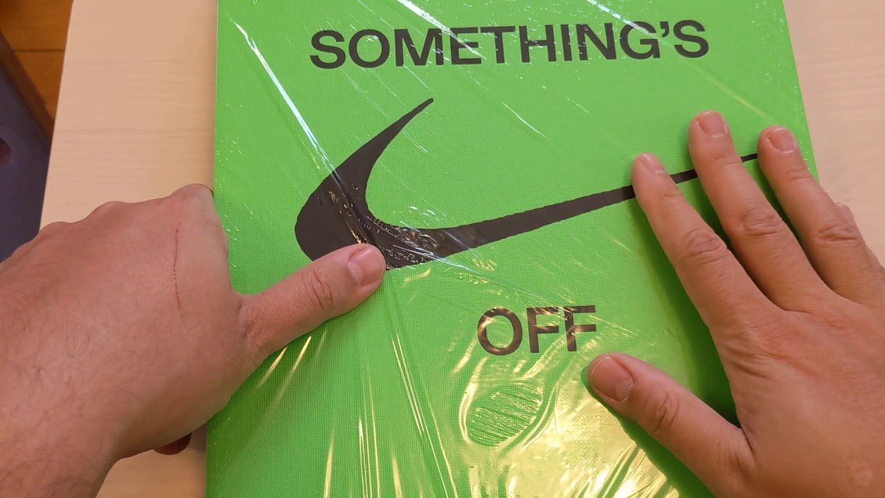 Virgil Abloh x NIKE ICONS Book - Something's Off