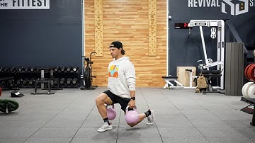KB Suitcase Split Squats