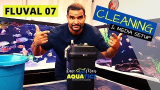 Cleaning Fluval 407 - And Media Setup (All 07 Series)