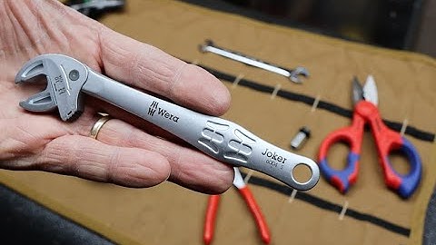 Wera Joker "Adjustable" Self-setting spanner wrench 6004-S. This thing is pretty cool and effective.