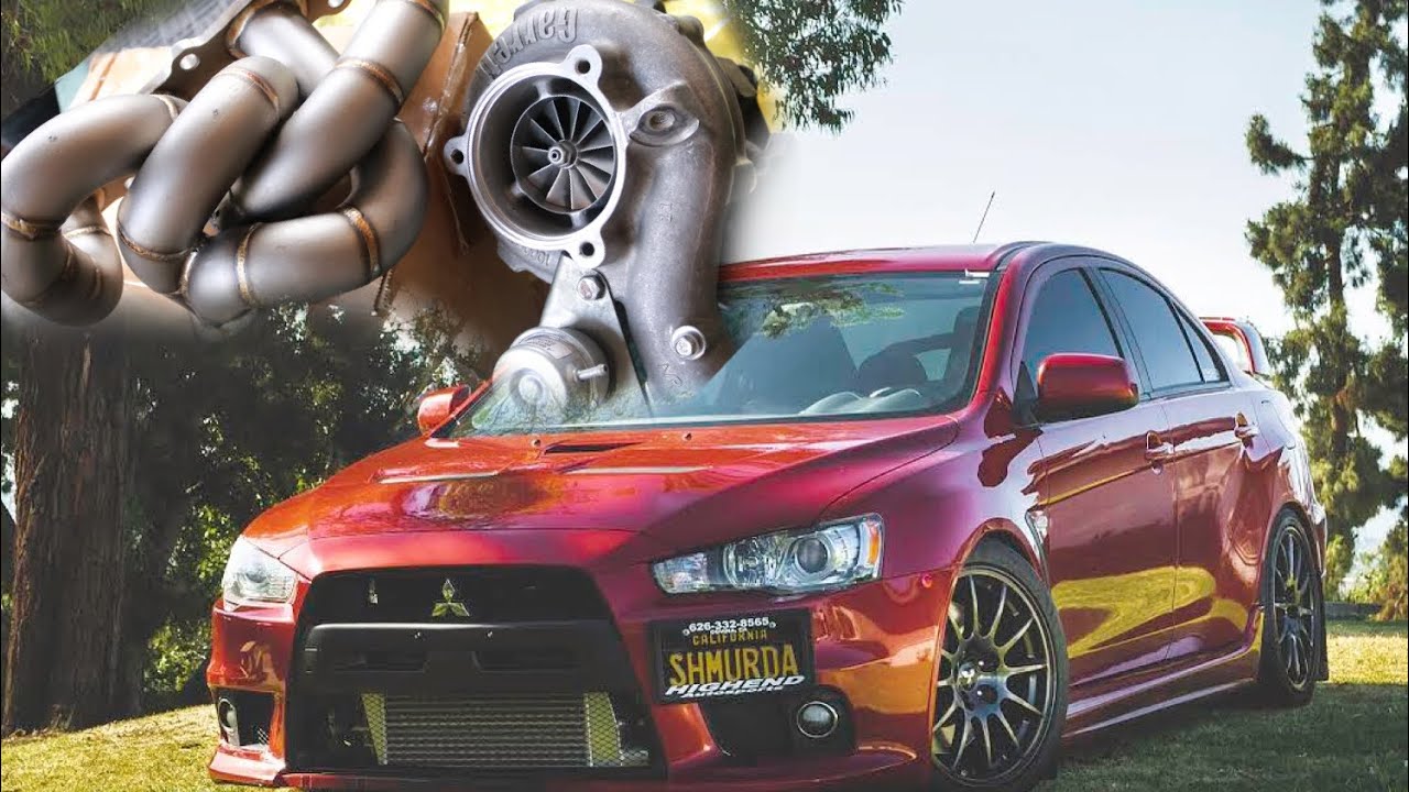 INSANE Big Turbo EVO X build! Pt1 YouTube