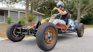 First Test Drive Chassis & Engine  1965 VW Beetle Restoration