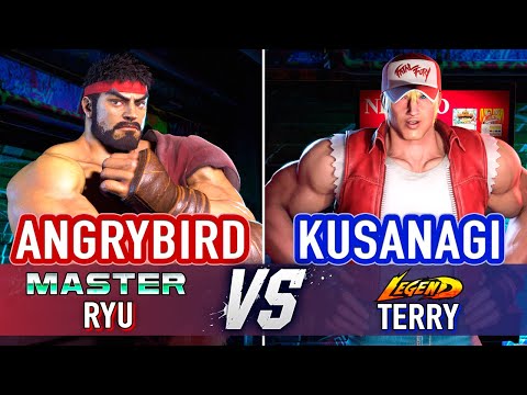 SF6 🤜 Angrybird (Ryu) vs Kusanagi (Terry) 🤛 Street Fighter 6 High Level Gameplay