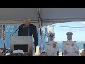 Uss hu city cg66 decommissioning ceremony 22 sept 2022 pier 2 naval station norfolk virginia