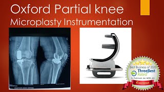 Oxford Partial Knee Microplasty Unicondylar Knee Instrumentation