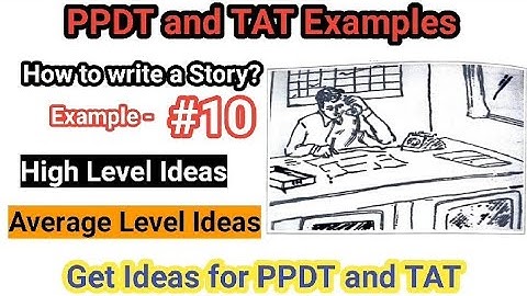 PPDT / TAT Examples #10 | Get Ideas, how to make a story | #ppdt #tat #ssbinterview #ssbpreparation