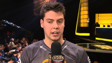 Interview with xPeke about Fnatic vs Gambit game at S4 EU LCS Spring split 2014