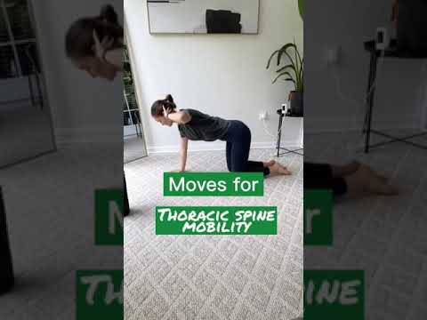 Moves for Thoracic Spine Mobility | #shorts