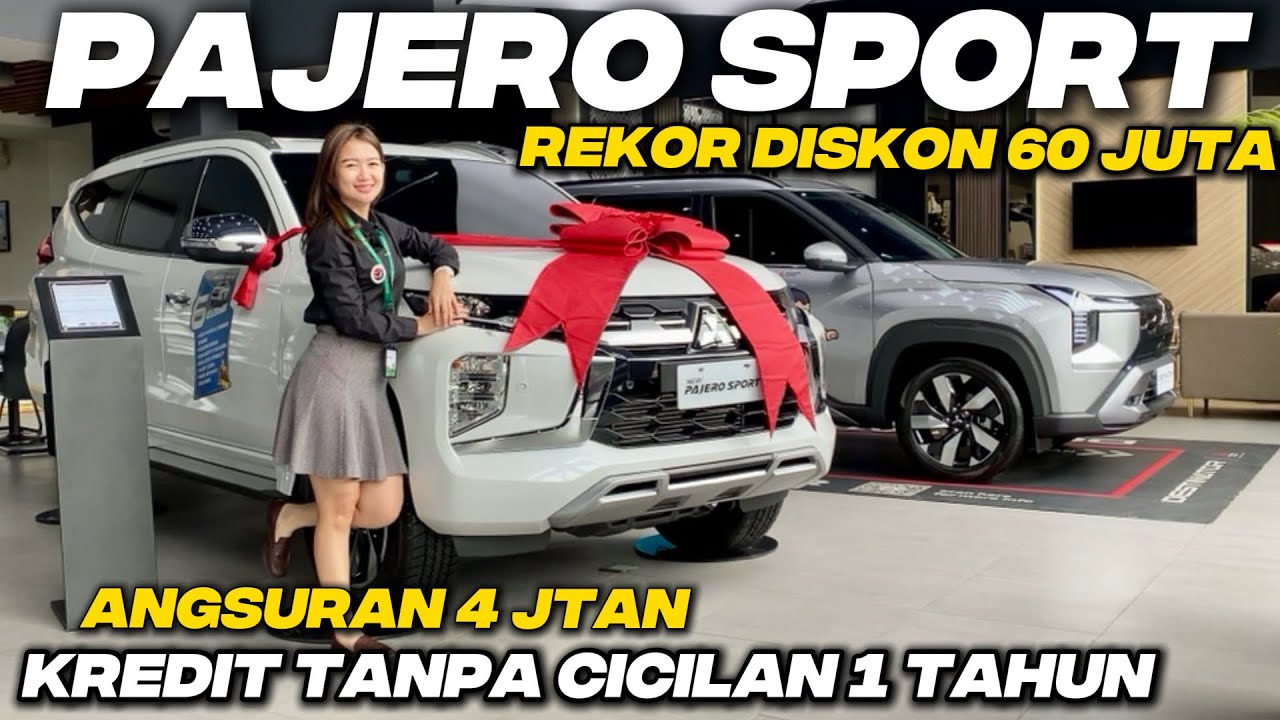 MITSUBISHI NEKAT DISKONYA 60 JTAN‼️PAJERO XPANDER DP 5 JUTA KREDIT TANPA BUNGA 0% BISA TRADE IN 