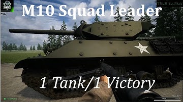 M10 Wolverine Squad Leader - Single Match - Post Scriptum Gameplay