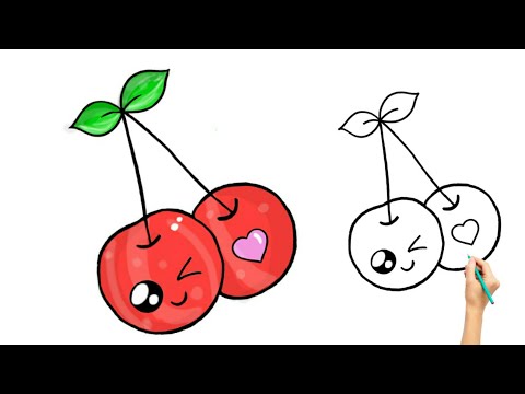 تعليم الرسم رسم بطيخ احمر How To Draw A Watermelon Red Youtube