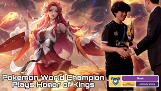 LG Slash Tries Honor of Kings | 2x Pokemon Unite World Champion @slashcan