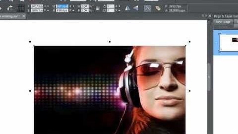 Photo Resize in Xara Designer Titles
