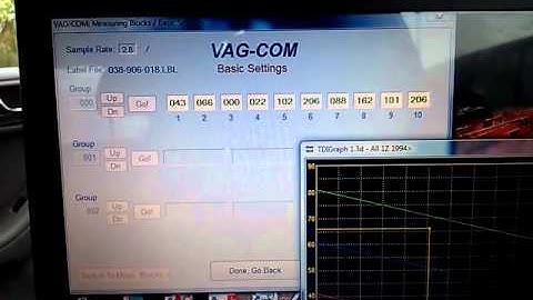 Vagcom tdi timing check