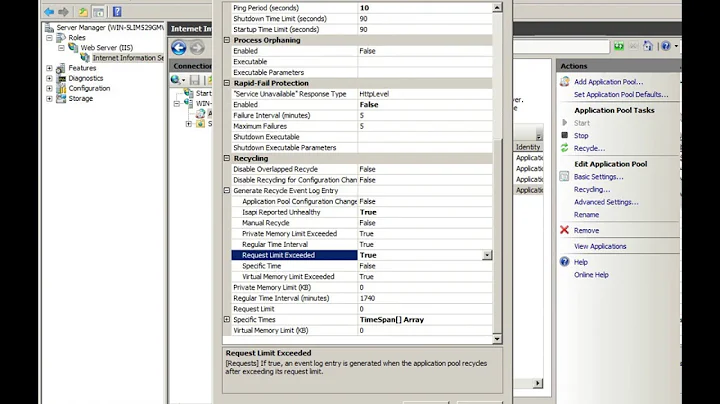 Fine Tune IIS7.5 With IIS warm-up