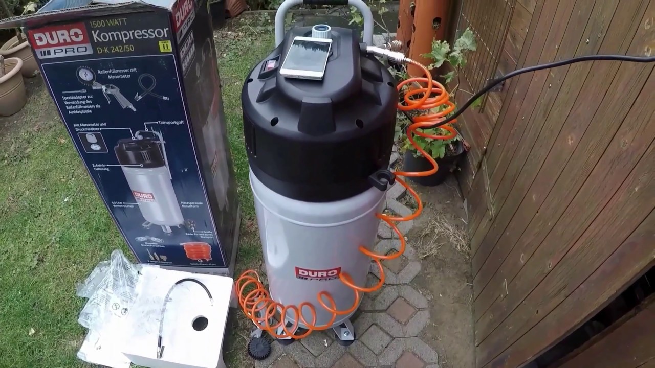Mit Aldi Druckluft Kompressor Sehr Viel Geld Sparen Xy9777 Youtube
