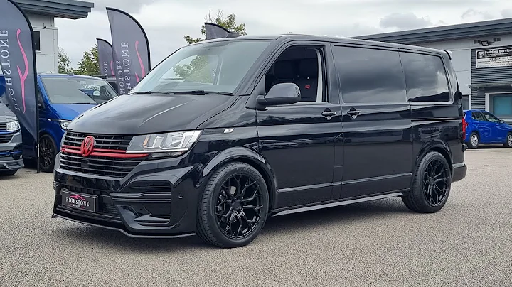 modified van... vw transporter t6.1 bodykit alloys leather Lowered spoiler