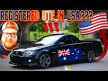 How to register an illegal Holden Ute in the US - American Reacts