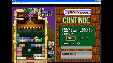 Tetris Plus PS1 modo puzzle (Egipto final) gameplay por Anacondray 2500