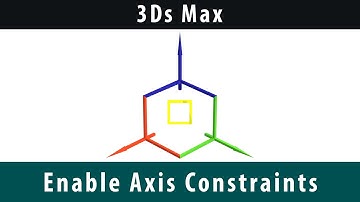 [3Ds Max] - Enable Axis Constraints