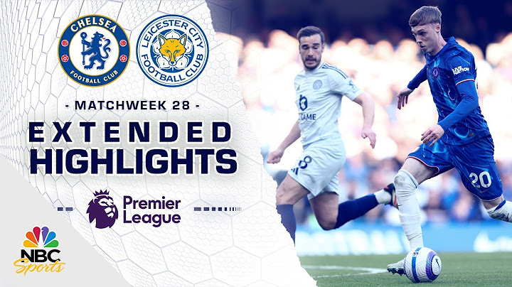 Chelsea v. Leicester City | PREMIER LEAGUE HIGHLIGHTS | 3/9/2025 | NBC Sports