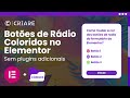 Aprenda a Mudar a Cor dos Botões de Rádio do Formulário do Elementor. (SEM PLUGINS ADICIONAIS).