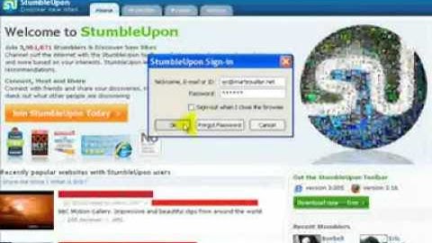 Social Networking Traffic - StumbleUpon With Firefox