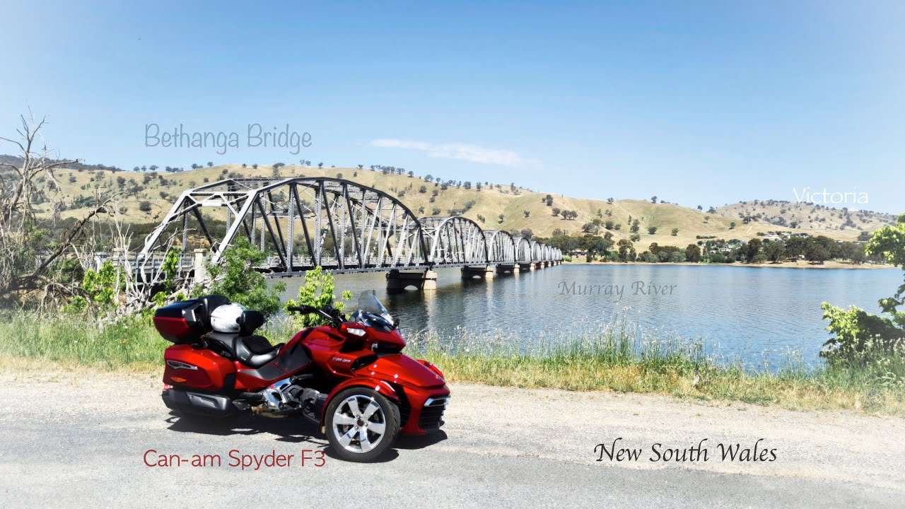 Bethanga Bridge at Bellbridge VictoriaNSW Border Australia YouTube