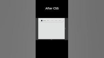How to create a Navigation Bar using HTML and CSS in 30s |HTML & CSS