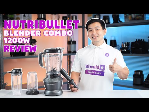 NutriBullet Blender Combo 1200 Watt ZNBF30500Z Great Specs Shouldit