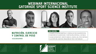 Webinar GSSI: Nutrición, ejercicio y control de peso.