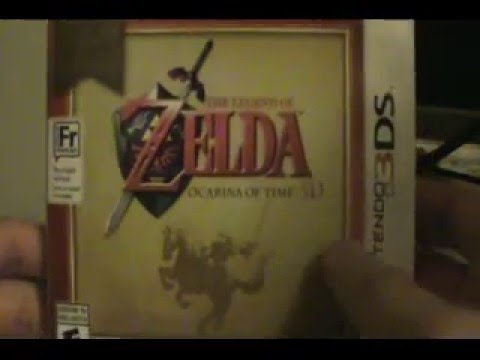 The Legend of Zelda: Ocarina of Time 3D (Nintendo Select) Unboxing ...