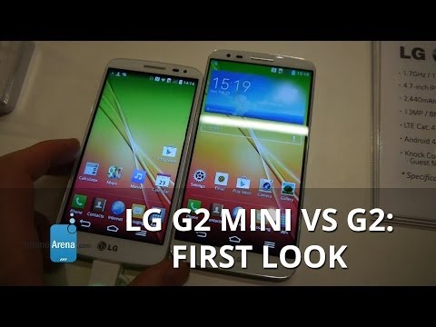 LG G2 mini vs G2: first look