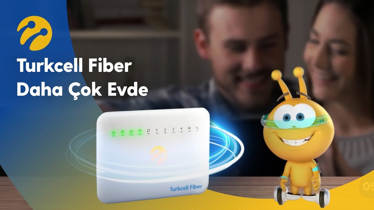 Turkcell Fiber daha çok evde! - YouTube