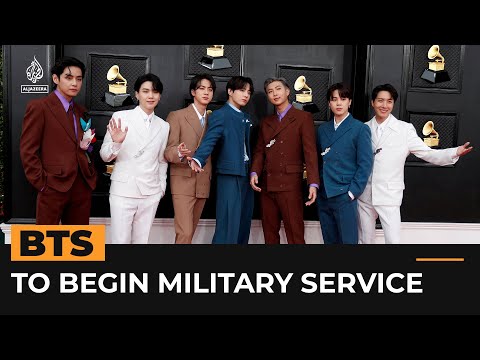 K-pop stars BTS to begin military service after national debate | Al Jazeera Newsfeed