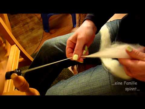Video: Wie Man Wolle Spinnt